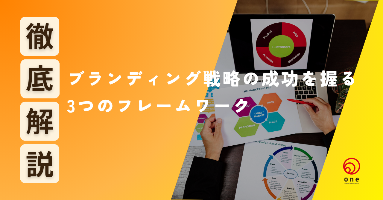ブランディング戦略の成功を握る3つのフレームワーク💡
